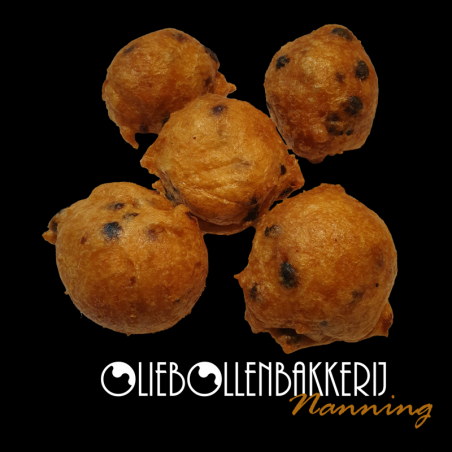 Glutenvrije oliebollen koop je bij de oliebollenbakker van Houten
